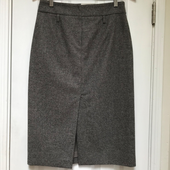 Hugo Boss grey wool & angora pencil skirt size 6 - Picture 2 of 8